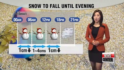 Snow in most parts, big drop in temps