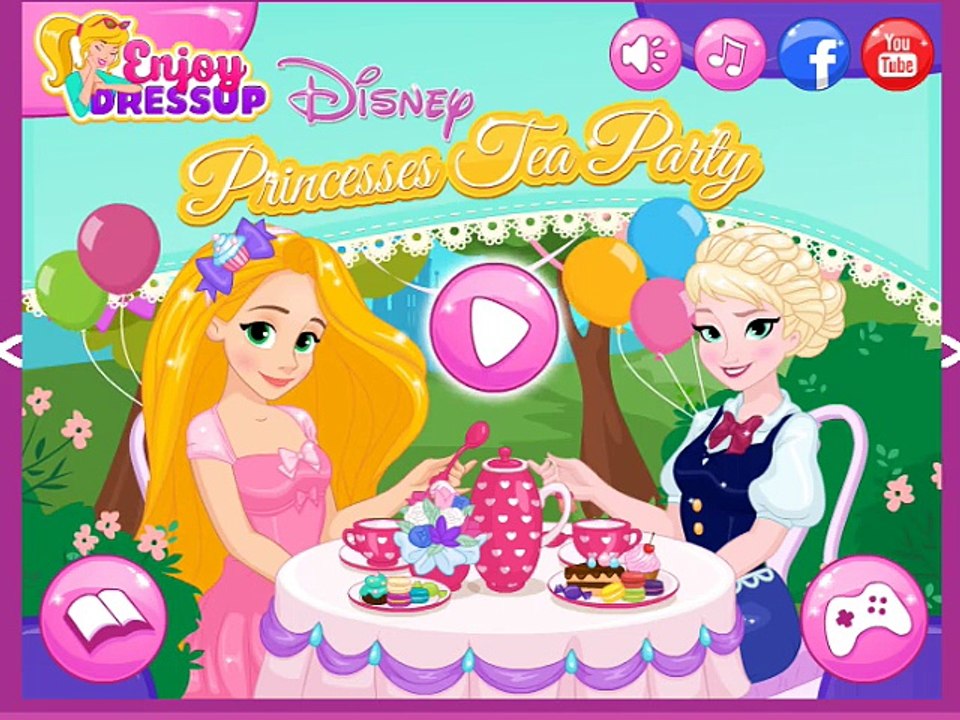 Disney Princesses Tea Party