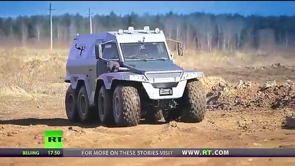 Apresentamos-lhe o Shaman 8X8 o blindado capaz de o levar a qualquer parte do Mundo!