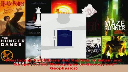 Read  Pleistocene Amphibians and Reptiles in Britain and Europe Oxford Monographs on Geology PDF Online