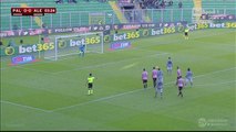 0-1 Loviso Penalty Goal Italy Coppa Italia Round 4 - 02.12.2015, US Palermo 0-1 US Alessandria