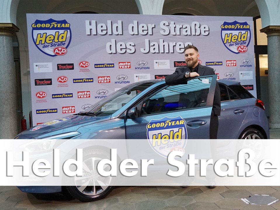 Held der Straße 2015: Gewinner rettet Frau und Kind