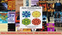 Read  Mini Mandalas Coloring Book 200 Unique Illustrations Ebook Free