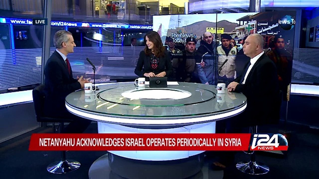 Netanyahu acknowledges Israel operates periodically in Syria