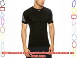 Helly Hansen Men's Dry Revolution Short Sleeve Baselayer Top - Black Large