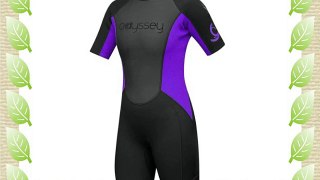 Odyssey 3mm Ladies Shorty Wetsuit Purple ML
