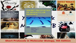 Read  Short Protocols in Molecular Biology 4th Edition Ebook Free