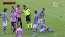 Franco Vázquez Red Card Italy Coppa Italia Round 4 - 02.12.2015, US Palermo 0-1 US Alessandria