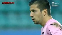Alberto Gilardino Amaizing Goal Palermo 2 - 3 Alessandria 02.12.2015 HD
