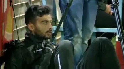 Ο Κλάους τραγουδά συνθήματα του ΠΑΟΚ στον πάγκο