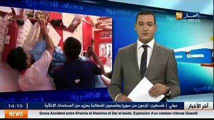 Les Algériens affluent sur les boucheries pour faire découper les moutons de l Aïd