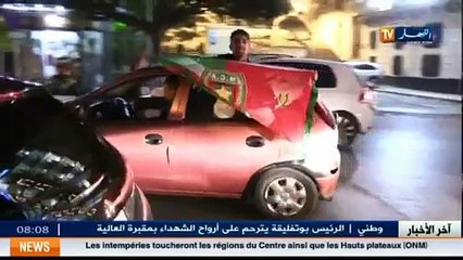 Les supporteurs de L’ESS célèbrent le couronnement de leur l équipe