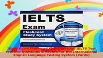 IELTS Exam Flashcard Study System IELTS Test Practice Questions  Review for the Read Online