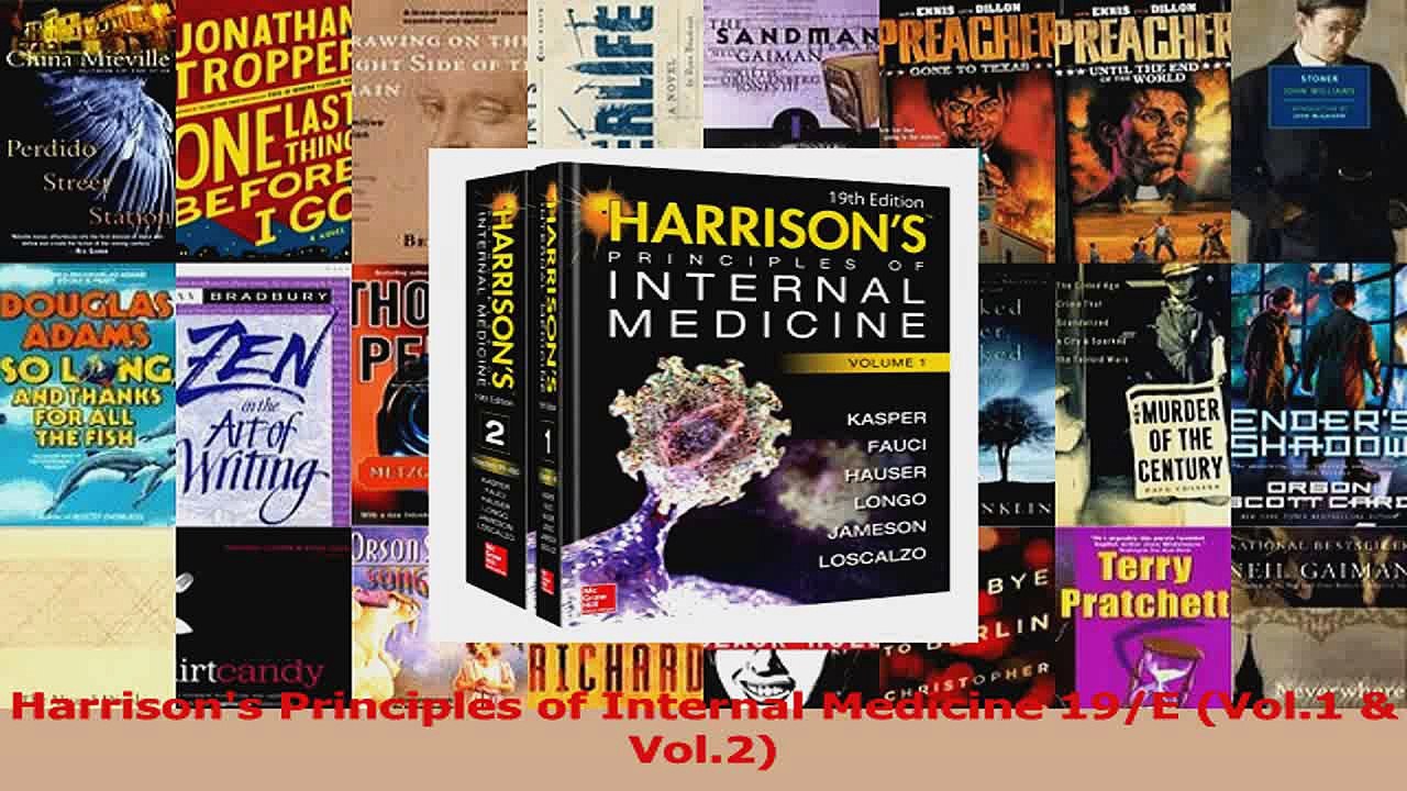 Harrisons Principles of Internal Medicine 19E Vol1  Vol2 Read Online