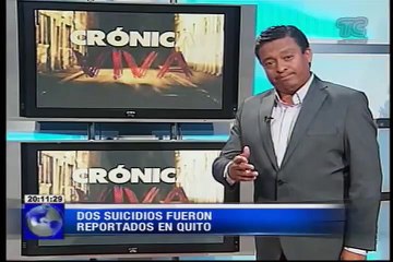 Crónica Viva – Dos suicidios fueron reportados en la ciudad de Quito