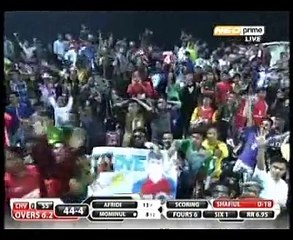 Sylhet VS Chittagong Shahid Afridis Batting Highlights From Match 18 BPL Season 3