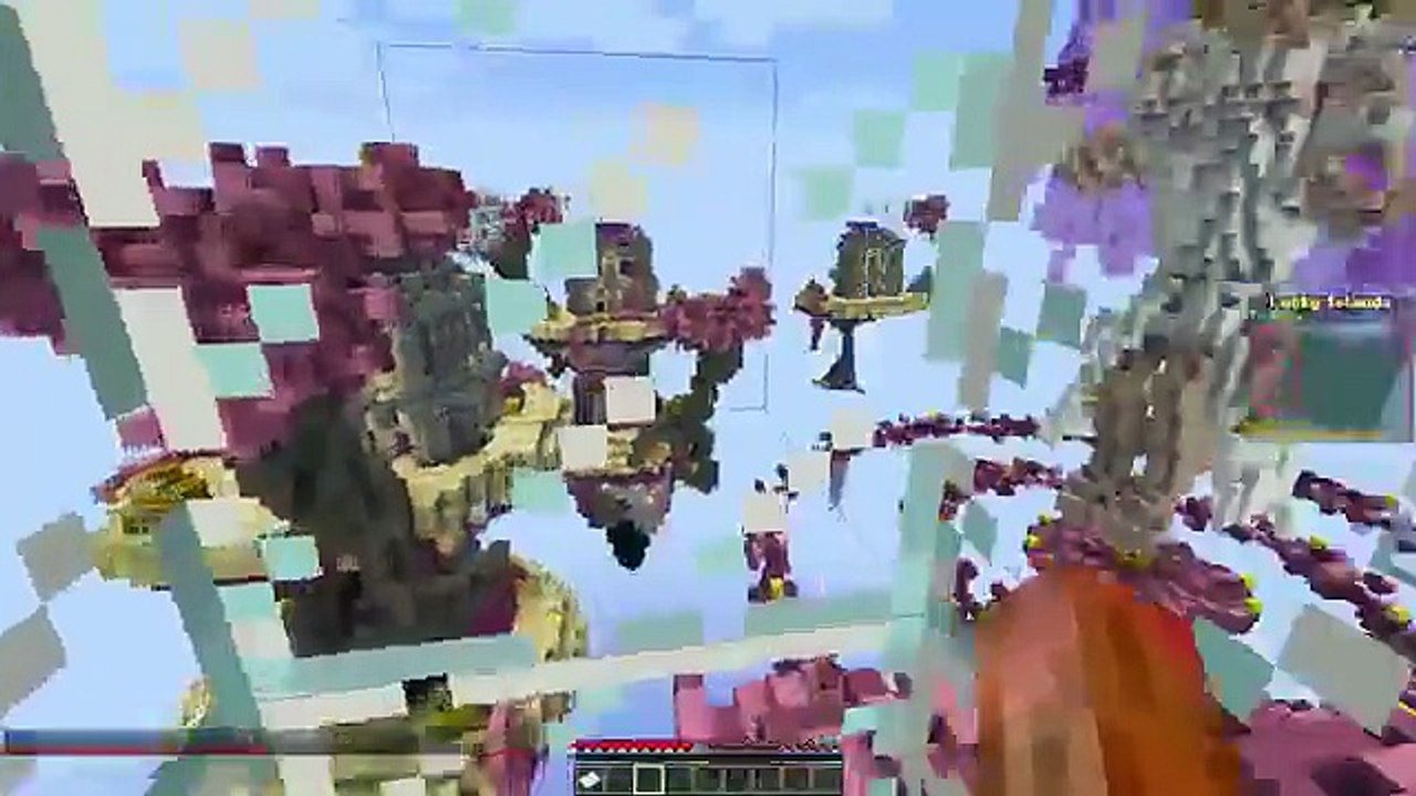 Minecraft- (Lucky Islands Minecraft)