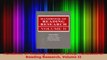 Read  Handbook Of Reading Research SetOp Handbook of Reading Research Volume II Ebook Free