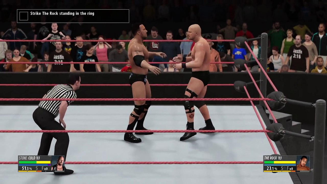 Stone Cold  Steve Austin vs. The Rock  WWE 2K16 2K Showcase walkthrough - Part 15