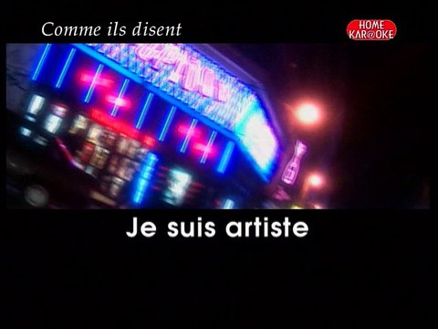 KARAOKE CHARLES AZNAVOUR - Comme ils disent