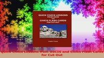 Quick Civics Lessons from USCIS and Civics Flash Cards for CutOut Download