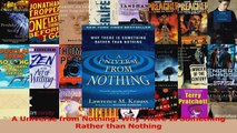 Download  A Universe from Nothing Why There Is Something Rather than Nothing Ebook Online