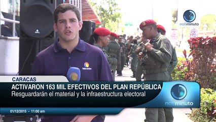 Desplegaron más de 100.000 efectivos militares que resguardarán el material electoral