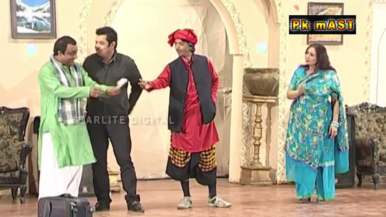 Best Of Gulfaam and Naseem Vicky Stage Drama Full Comedy Clip