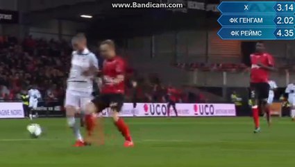 Guingamp - Stade Reims 0-1 N'Gog