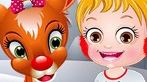 Baby Hazel Cartoons Movie | Baby Hazel Reindeer Surprise | Dora the Explorer