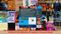 IB English A Language  Literature Course Book Oxford IB Diploma Program Course Book Read Online