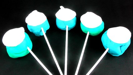 Epic Smurf Lolli Pop Play Doh Surprise Eggs Collection Soccer Football Special