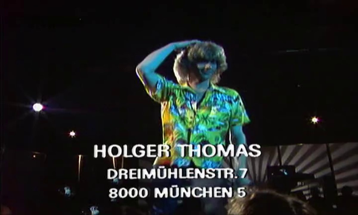 Holger Thomas - Er hat 'ne Punkrockband in Oberhausen 1978
