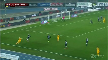 Claudio Winck Neto Goal - Verona 1 - 0 Pavia - 02_12_2015