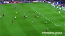 1-0 Dani Alves Amazing Long Range Goal - Barcelona v. Villanovense 02.12.2015 HD