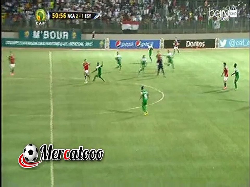هدف مصر الثاني ( نيجيريا 2 -2 مصر ) بطولة إفريقيا لأقل من 23 سنة 2015