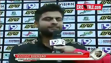 Ahmad Shahzad Flirting with Danny Morrision BPL 2015