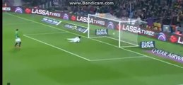 Dani alves fantastic goal - Barcelona vs Villanovense  1-0 2015