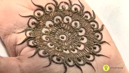 Best Mehndi Design For Girls Bridal Front Hand Eid , Party and dewali Mehndi step by step Tutorial Video