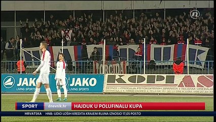 Zagreb - Hajduk 1-2, sažetak (HR kup), 02.12.2015. HD