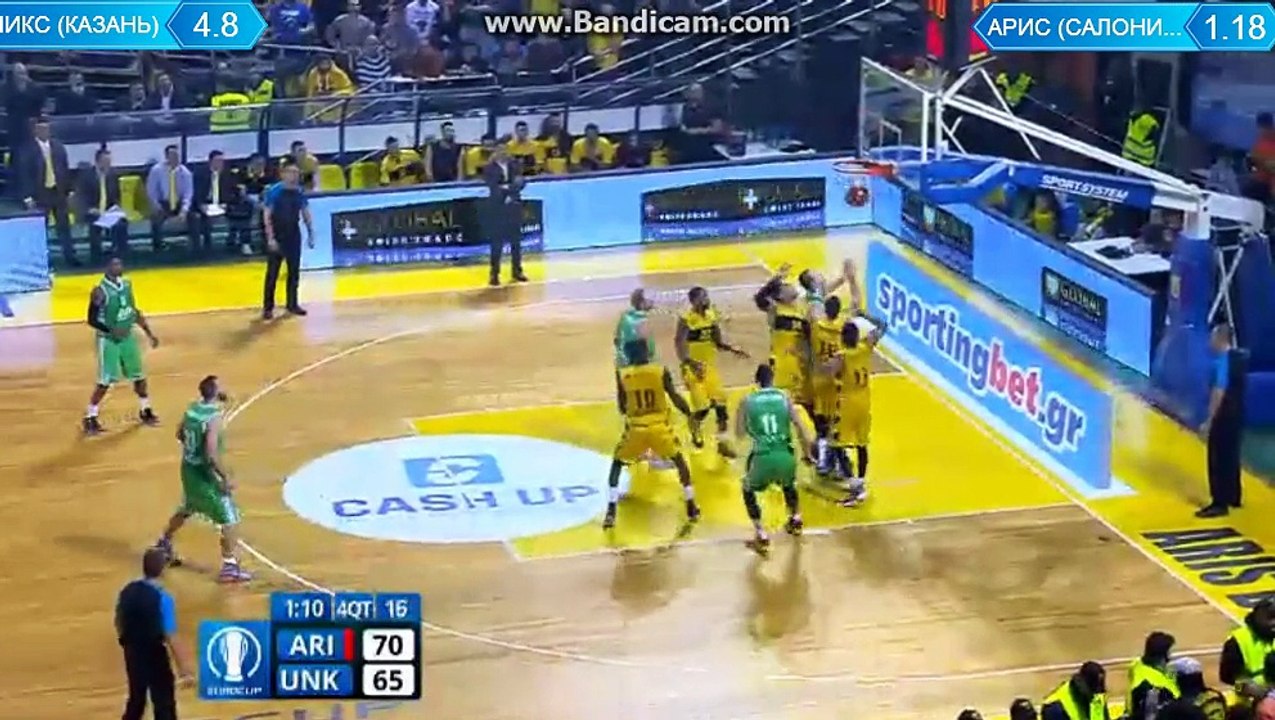 Aris Thessaloniki - BC UNICS Kazan Eurocup Last Minutes