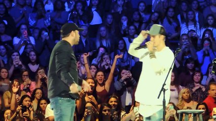 Justin Bieber,Scooter Braun and Ryan Good- Q&A with fans (An Evening With JB Chicago)