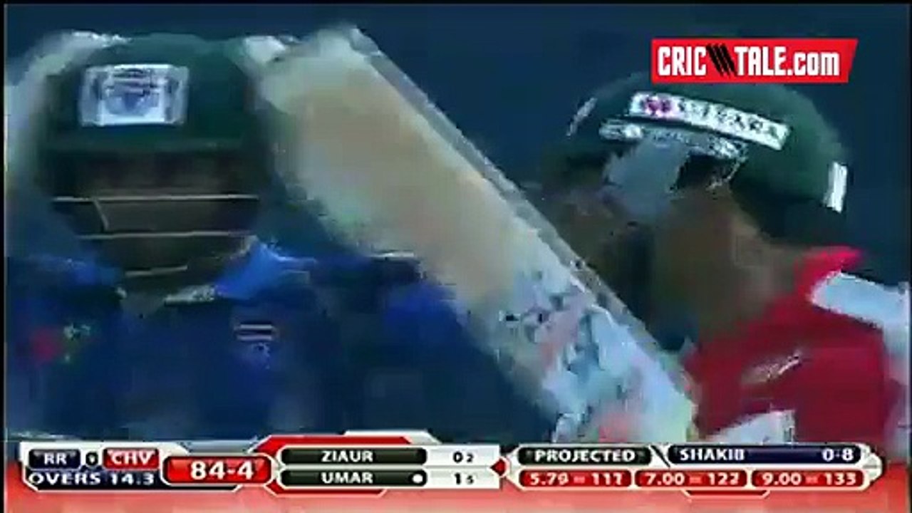 Stupid Batting by Umar Akmal in His First Appearance in BPL 2015