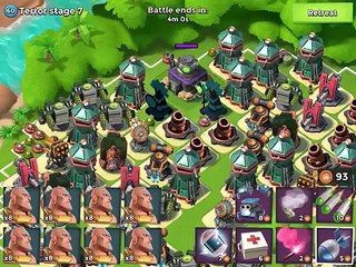 [Boom Beach] Dr. Terror 02122015 Stage 77 Warriors Lv18x56