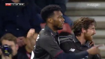 Daniel Sturridge Goal - Southampton 1-2 Liverpool - 02-12-2015 Capital One Cup