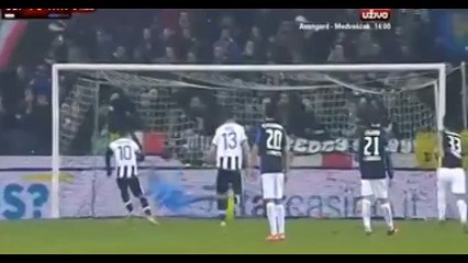 Di Natale A. (Penalty) - Udinese 1 - 0 Atalanta - 02_12_2015