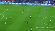 6-1 Munir El Haddadi Second Goal - Barcelona v. Villanovense 02.12.2015 HD