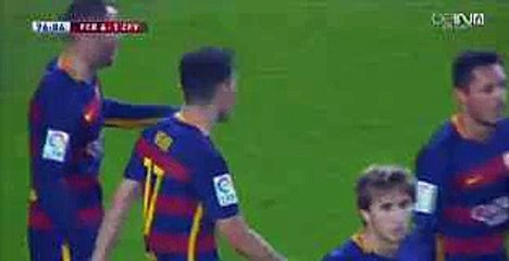 Goal Munir El Haddadi ~ FC Barcelona 6 - 1 Villanovense ~ CdR 2.12.2015 H_D