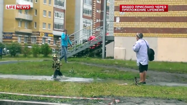 Ребенок «прятался» в луже от бабушки в Ростове-на-Дону
