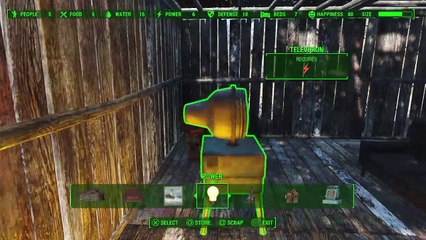 Fallout 4 Putting together my dream shack pt 1